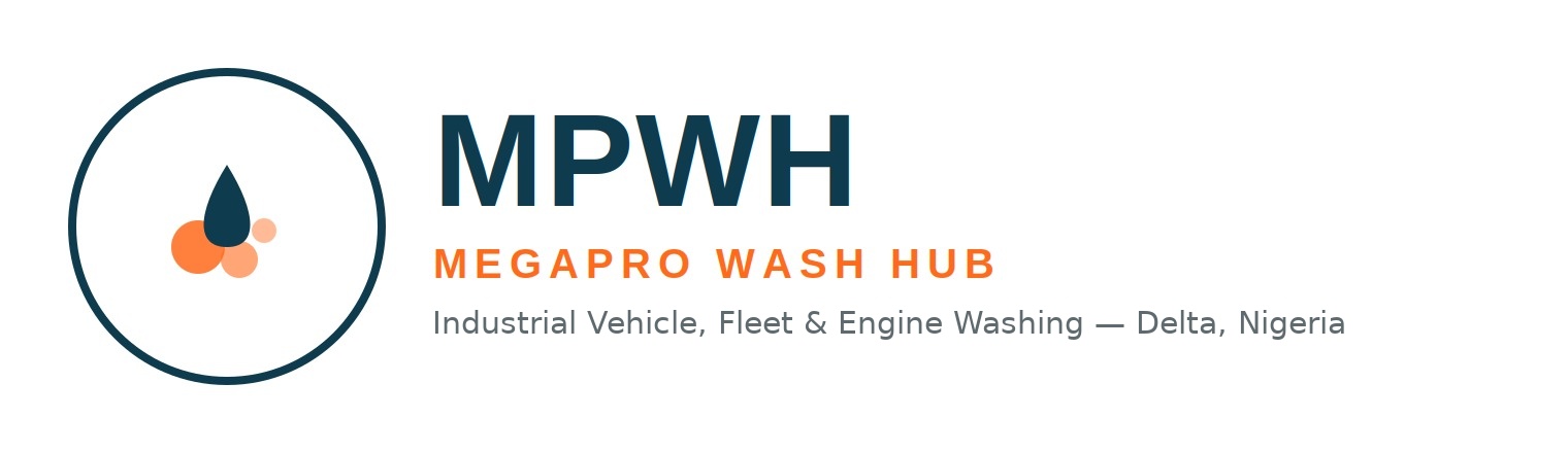 MegaPro Wash Hub brand banner